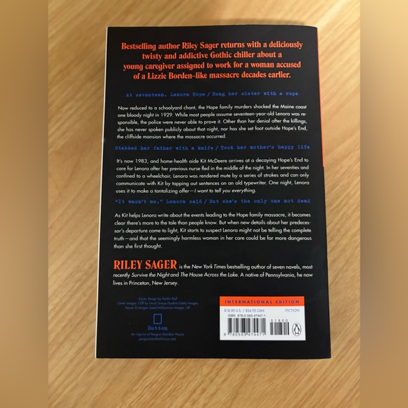 The Only One Left by Riley Sager - Picture 3 of 3